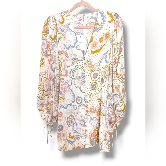 NWT Ted Baker Thelia Exaggerated Sleeve Mini Dress $295 - Picture 8 of 15